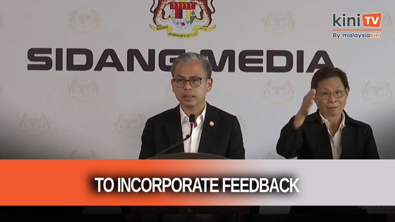Fahmi: Govt withdraws URA proposal, will incorporate feedback