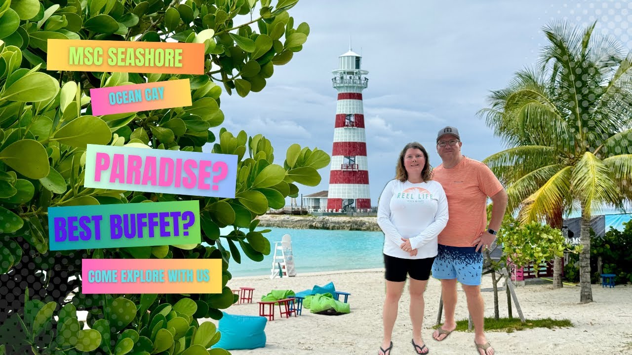 How to spend the day at MSC Ocean Cay Private Island | MSC Seashore | #snorkeling