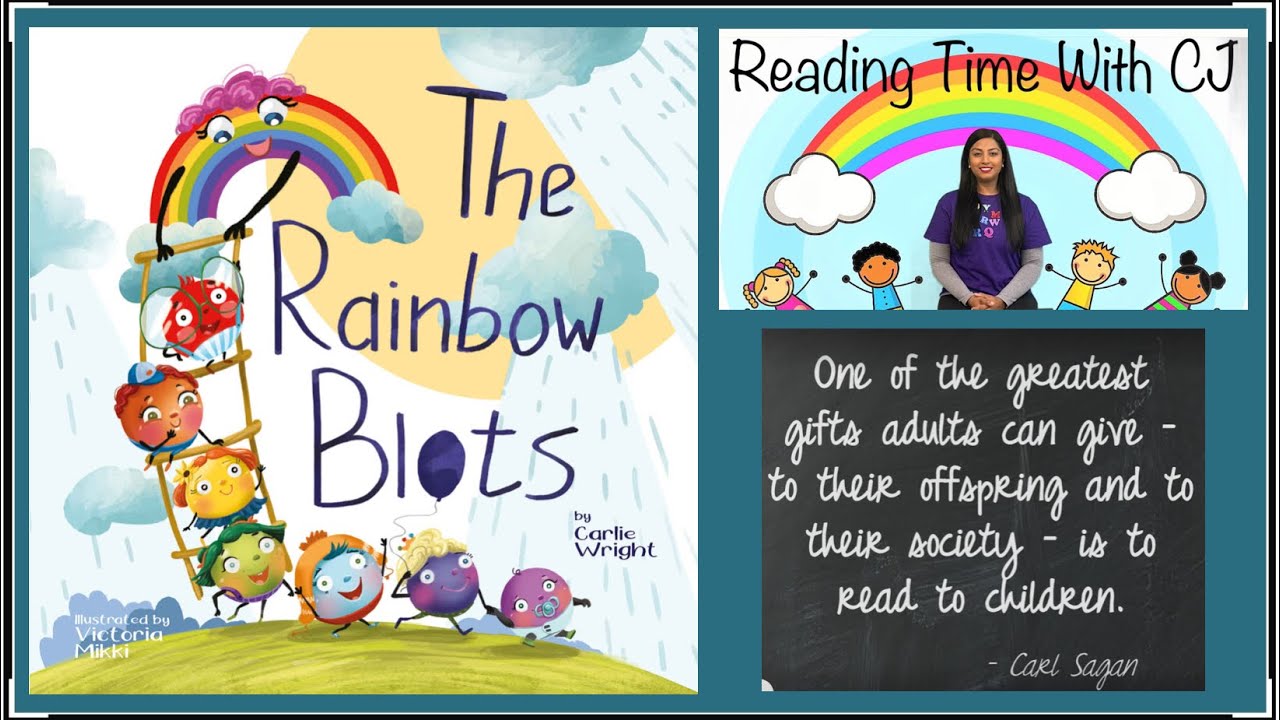📚🌈THE RAINBOW BLOTS | Kids Book READ ALOUD | Storytime | Books for Kids