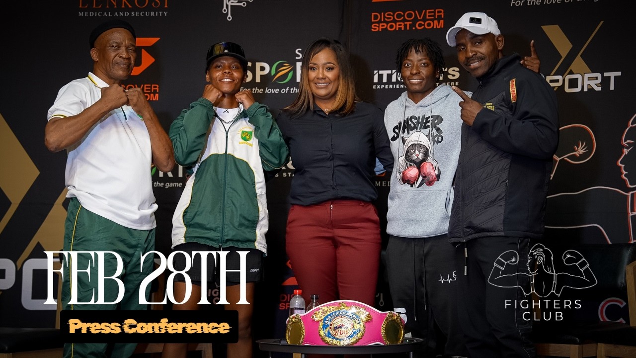 Fighters Club Promotions Press | Hadebe vs Soboois | WBO Africa Female Title and undercard