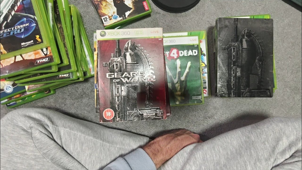 Xbox 360 20th Anniversary Game Haul. Gears of War, Halo and much more!!!! Gaming Pickups!!