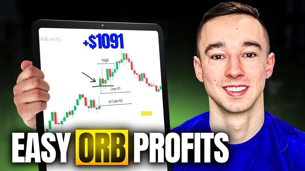 The SIMPLEST Way To Trade The Opening Range Breakout (REAL LIVE TRADE)
