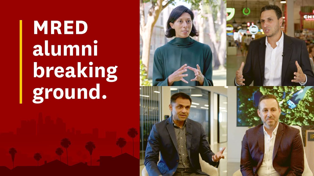 USC Master of Real Estate Development (MRED) Alumni breaking ground