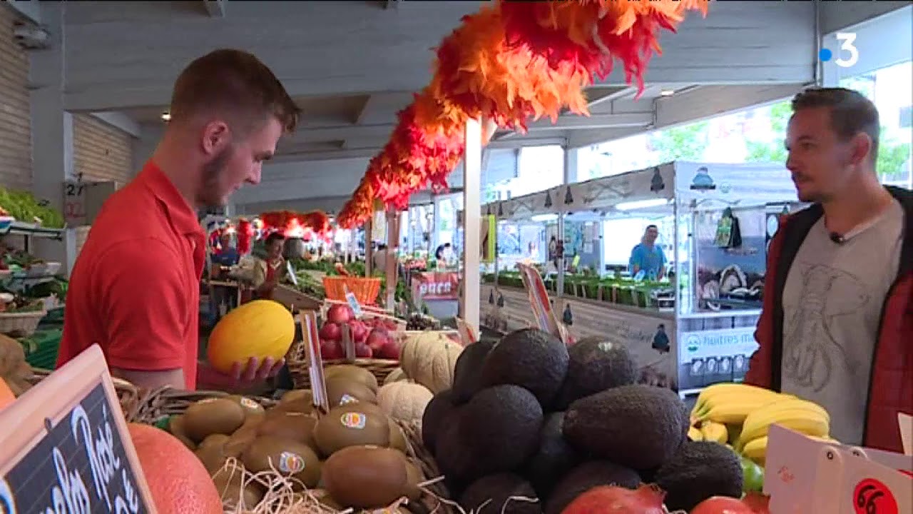 Nantes : le marché des Halles de Talensac