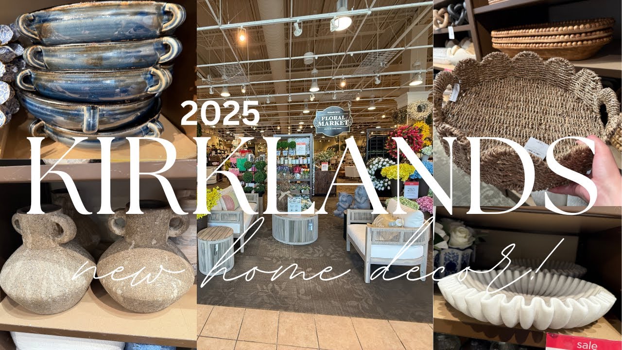 KIRKLANDS NEW HOME DECOR 2025 \\ AMAZING NEW HOME FINDS!