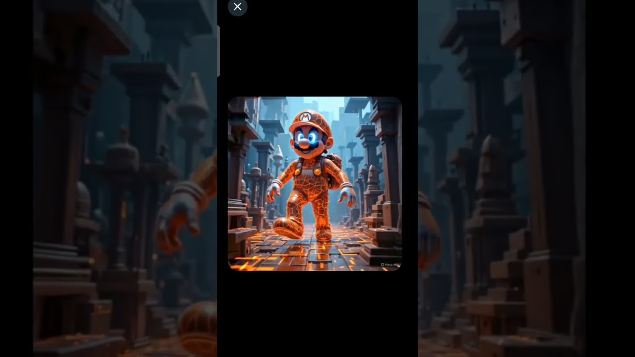 Title: &ldquo;Mario: Shadows of the Orange Realm&rdquo;#MarioHorror #DarkRealmMario #HauntedGame #CursedAdventu