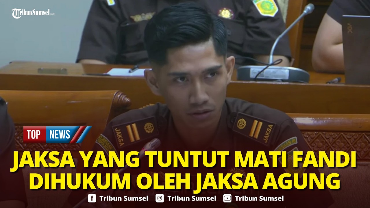 🔴Kejaksaan Nyatakan Arfian Jaksa yang Tuntut Fandi ABK Hukuman Mati Bersalah : Bikin Malu Institusi
