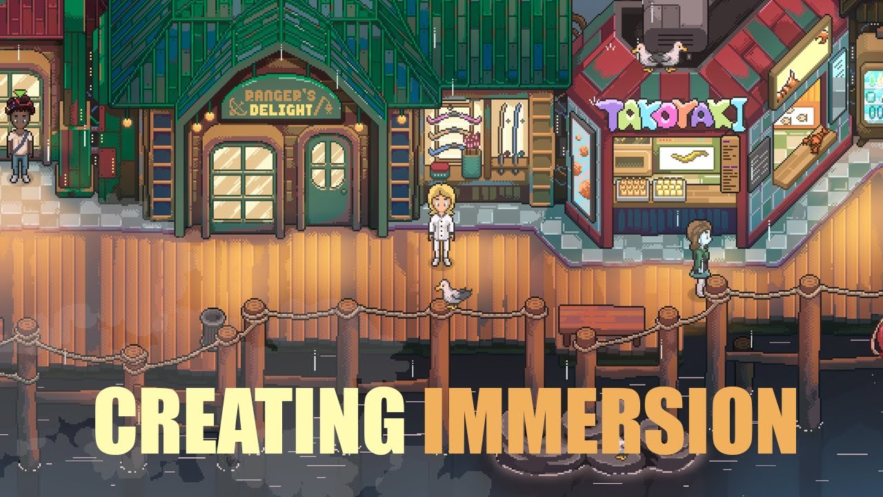 Создание захватывающего мира в стиле пиксельной графики — Chef RPG Devlog #6