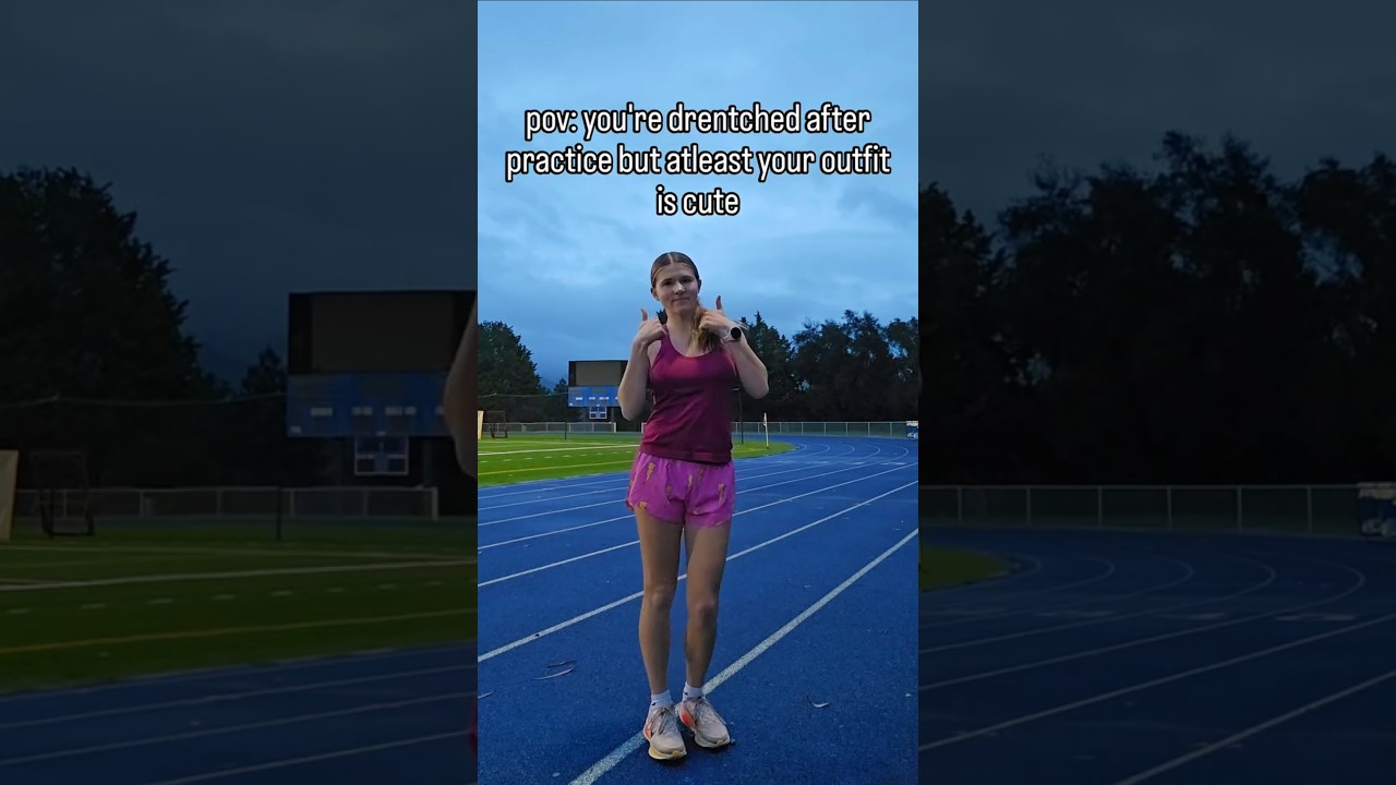 Love Wearing a Cute Outfit And My @chicknlegsrunning  to Get Me Through a Rainy Day Practice!