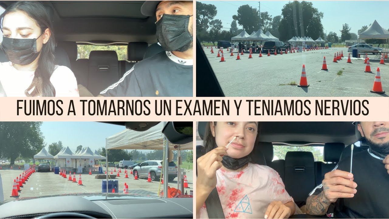 FUIMOS A TOMARNOS UN EXAMEN Y TENIAMOS NERVIOS