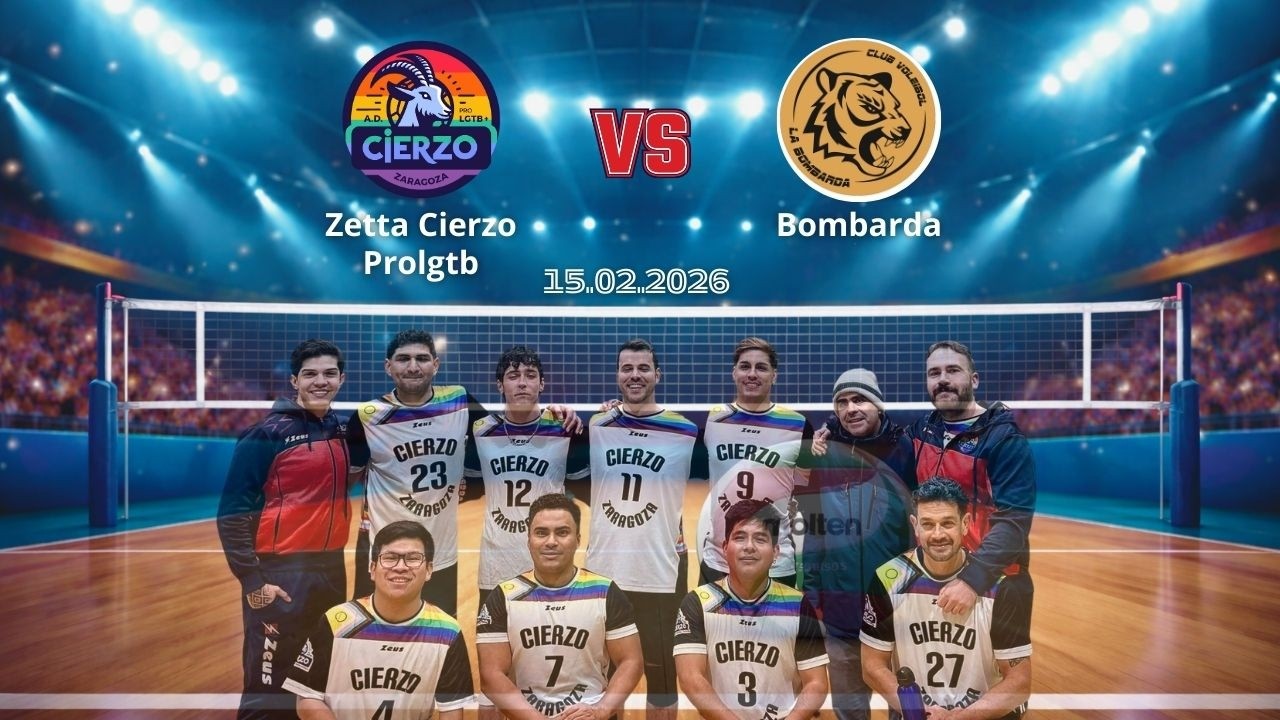 AD Cierzo proLGTB+ vs CV Bombarda (3-0) / 15-02-2026