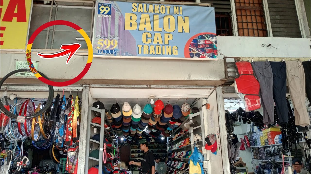 NEW ARRIVAL IMPORTED SALAKOT NI BALON CAP TRADING 🧢 DITO LANG YAN SA QUEZON BOULEVARD QUIAPO MANILA 