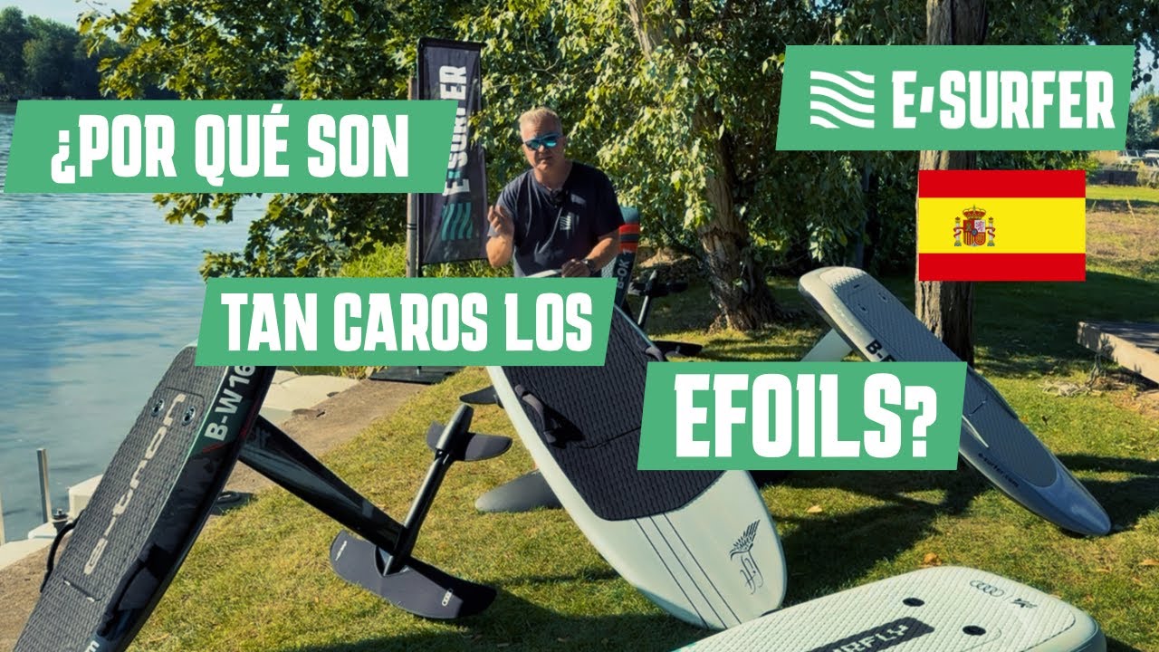 ¿Por qué son tan caros los eFoils? (Batería, I+D y costes ocultos)