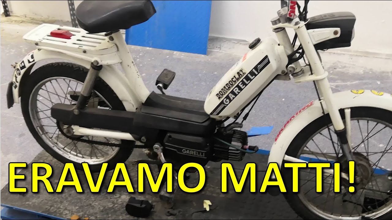 Evavamo proprio matti! Garelli VIP 50cc, un bel motorino anni '80