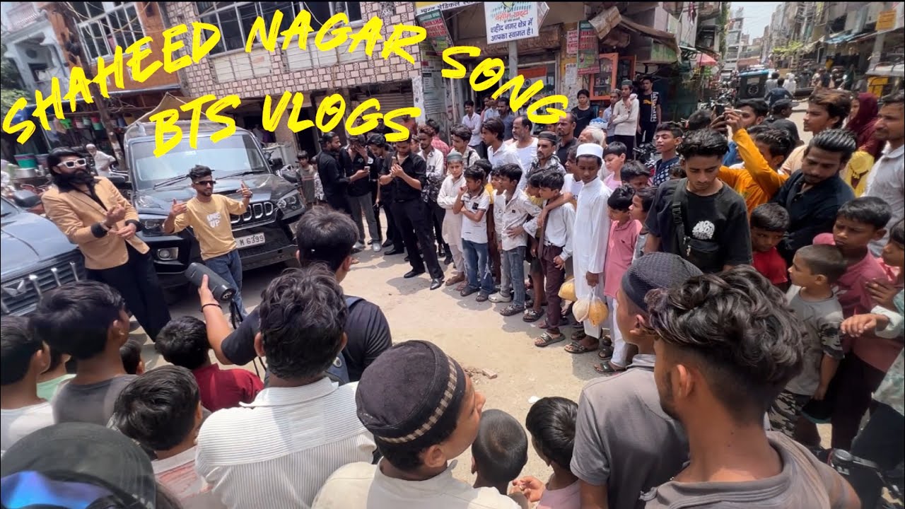 Shaheed nagar song BTS vlogs | @Mockvlogs  @Danu_Film @souravjvlogs 
