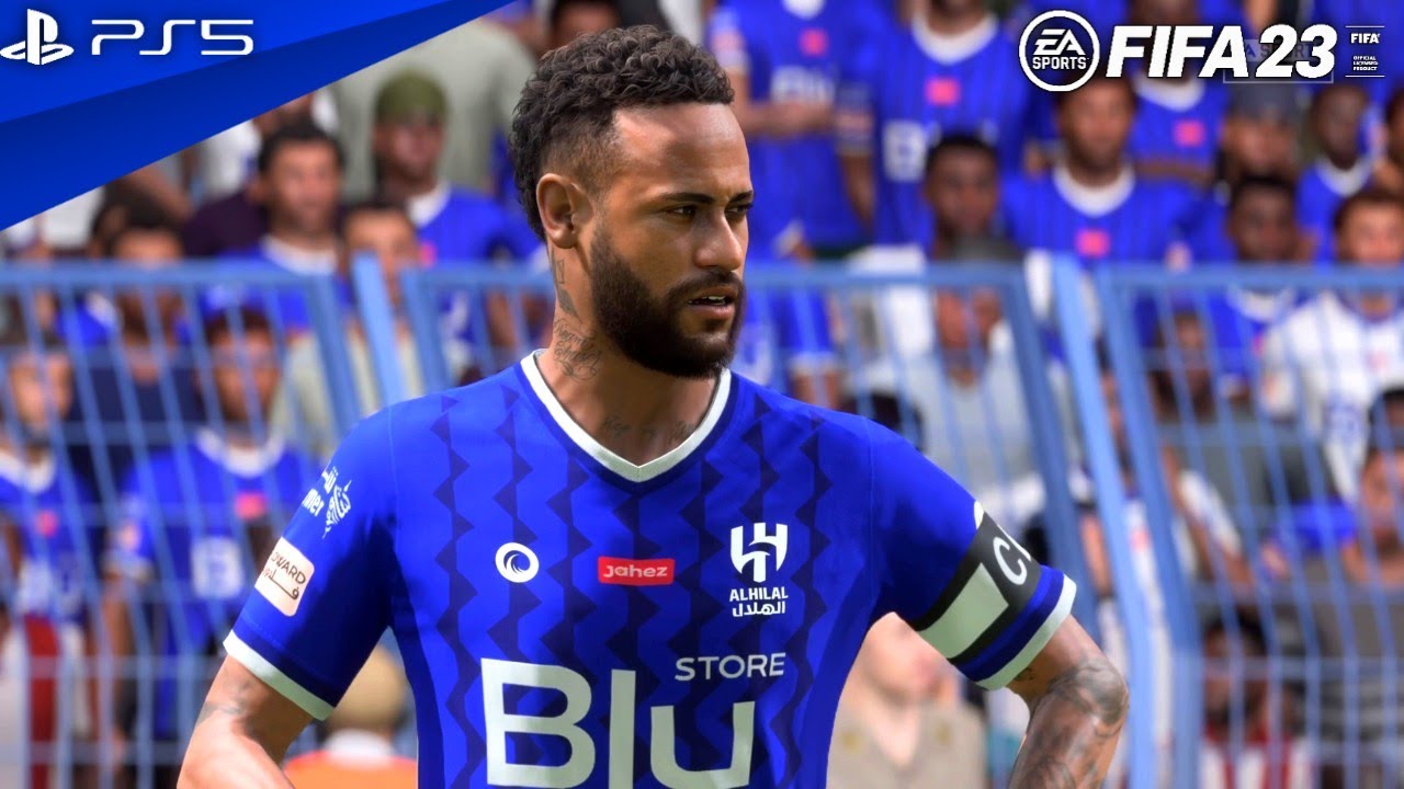 فيفا 23 - الهلال السعودي ضد باريس سان جيرمان - نيمار ضد امبابي | FIFA 23