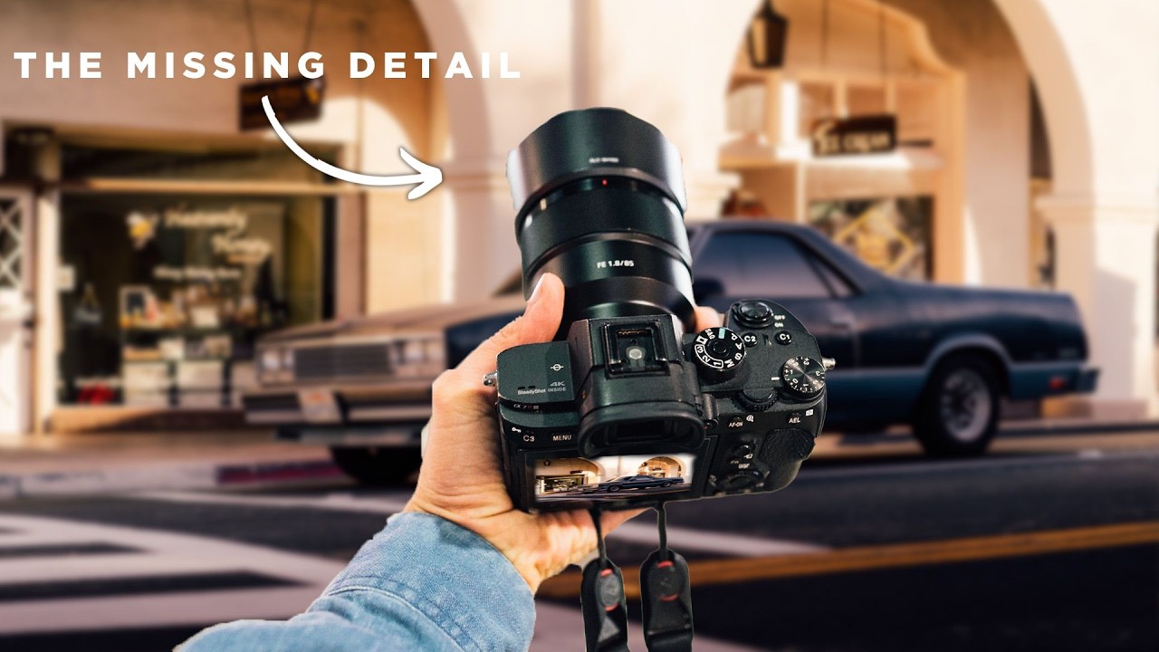 CHEAP 85mm f/1.8 Street Photography in a SMALL TOWN