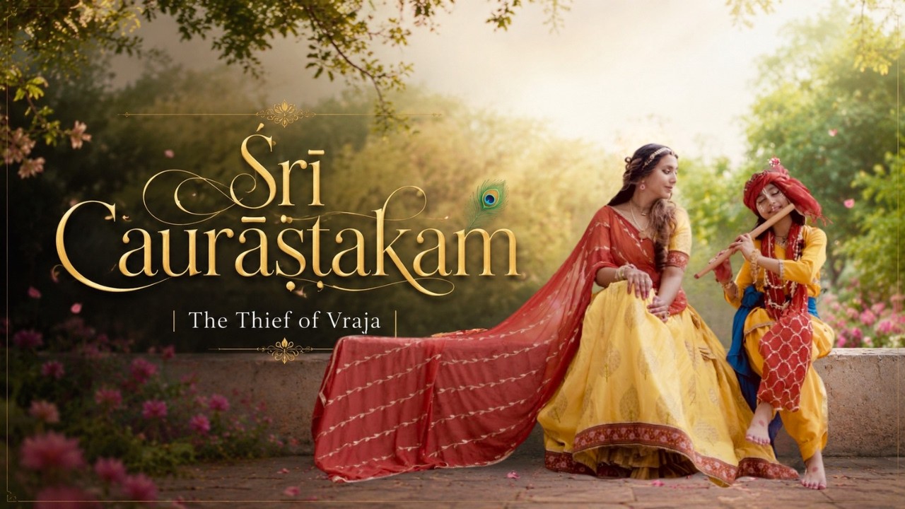 Chaurashtakam | The Thief of Vraja | @Rasamayiradhe  @SahilCaptures01