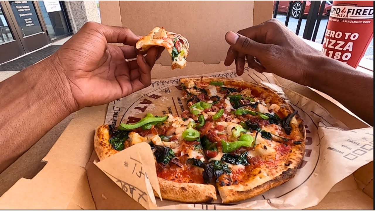 POV BEST 5min PIZZA EVER?? Rapid Fired Pizza!