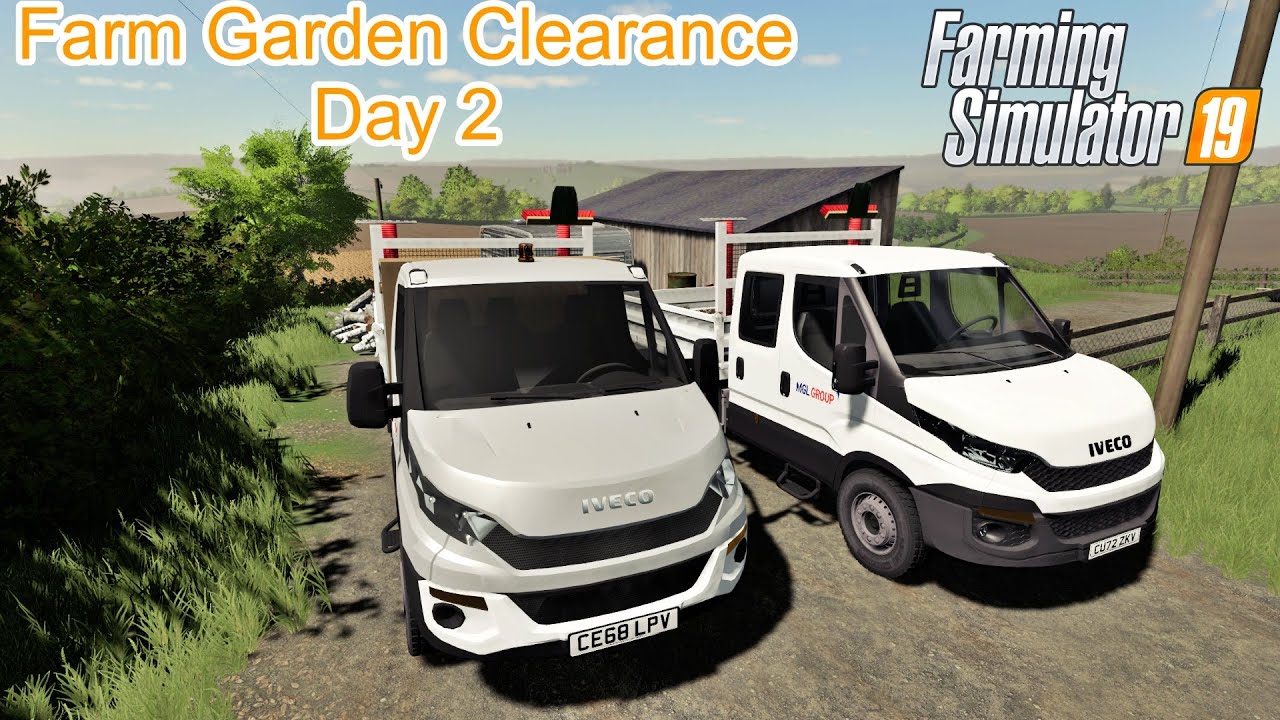 Farming Simulator 19 Farm Garden Clearance Day 2