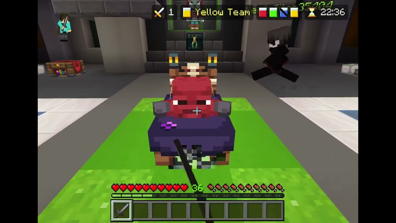 MUSS ICH EIGENTLICH IMMER ALLES SELBER MACHEN?! | The Hive Bedwars Squads Gameplay