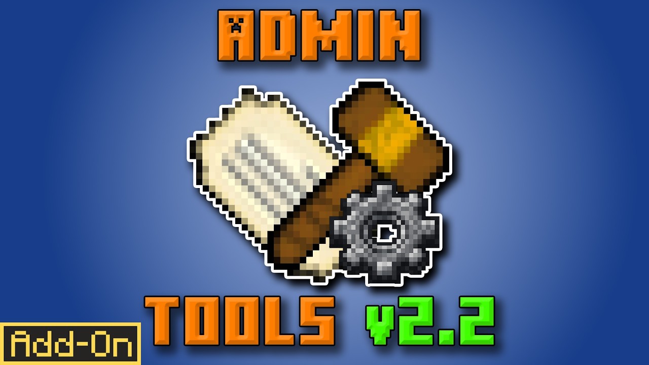 Minecraft Bedrock Admin Tools Addon | Manage Realms & Servers In-Game