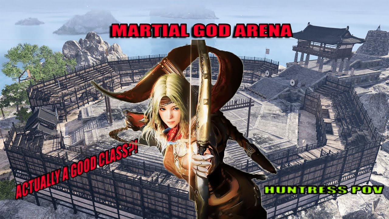 Martial God Arena: This Class Can Actually Fight Huntress POV | Huntress PVP | Black Desert Mobile