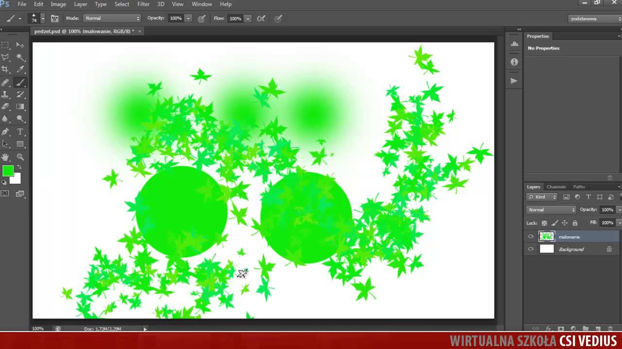 Adobe Photoshop Pędzel - Centrum Szkoleń Informatycznych Vedius