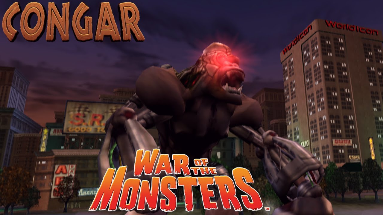 War of The Monsters: Congar (Skin 3) Adventure Mode [PS2]