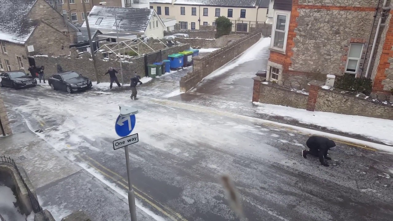 Swanage ice