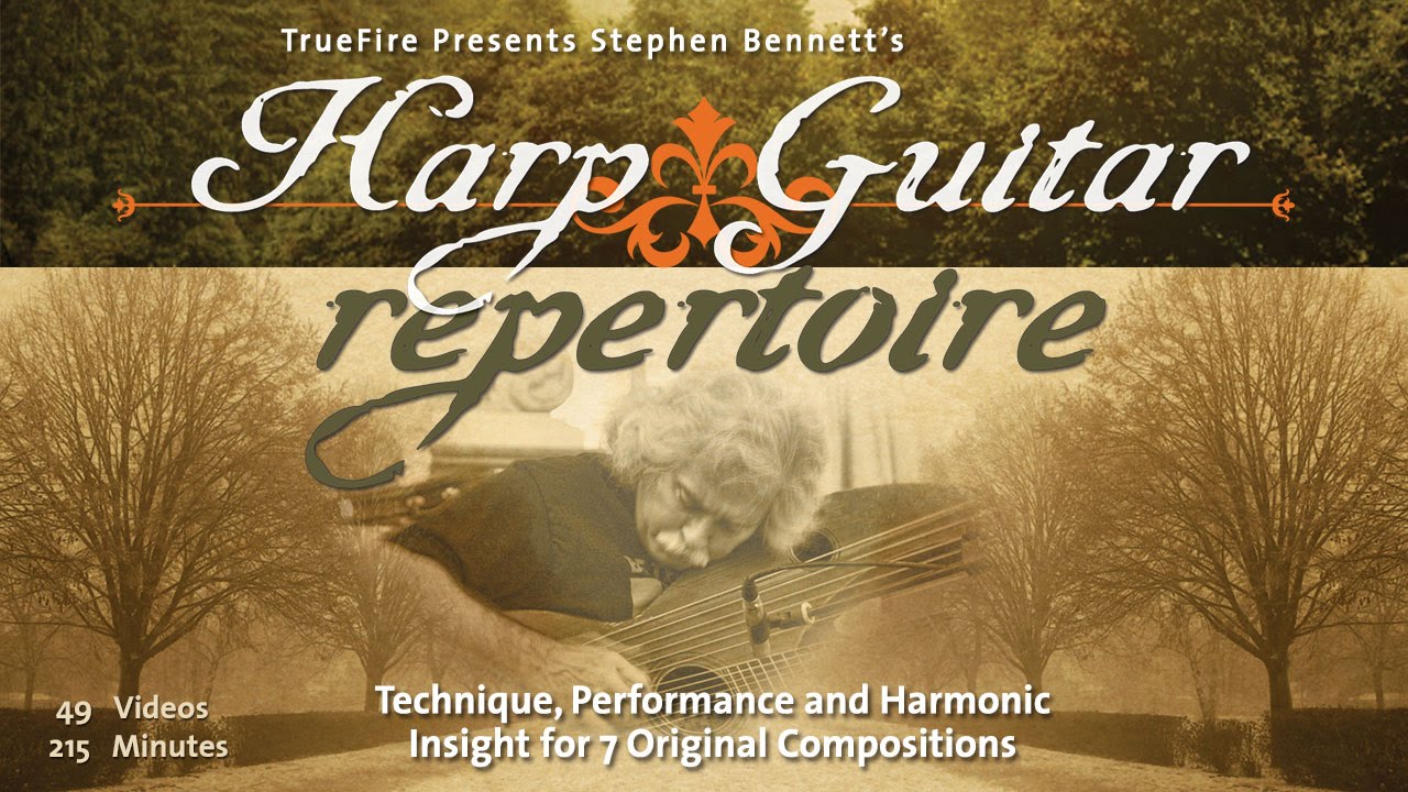 Harp Guitar Lessons - #1 Introduction - Harp Guitar Basics - Stephen Bennett