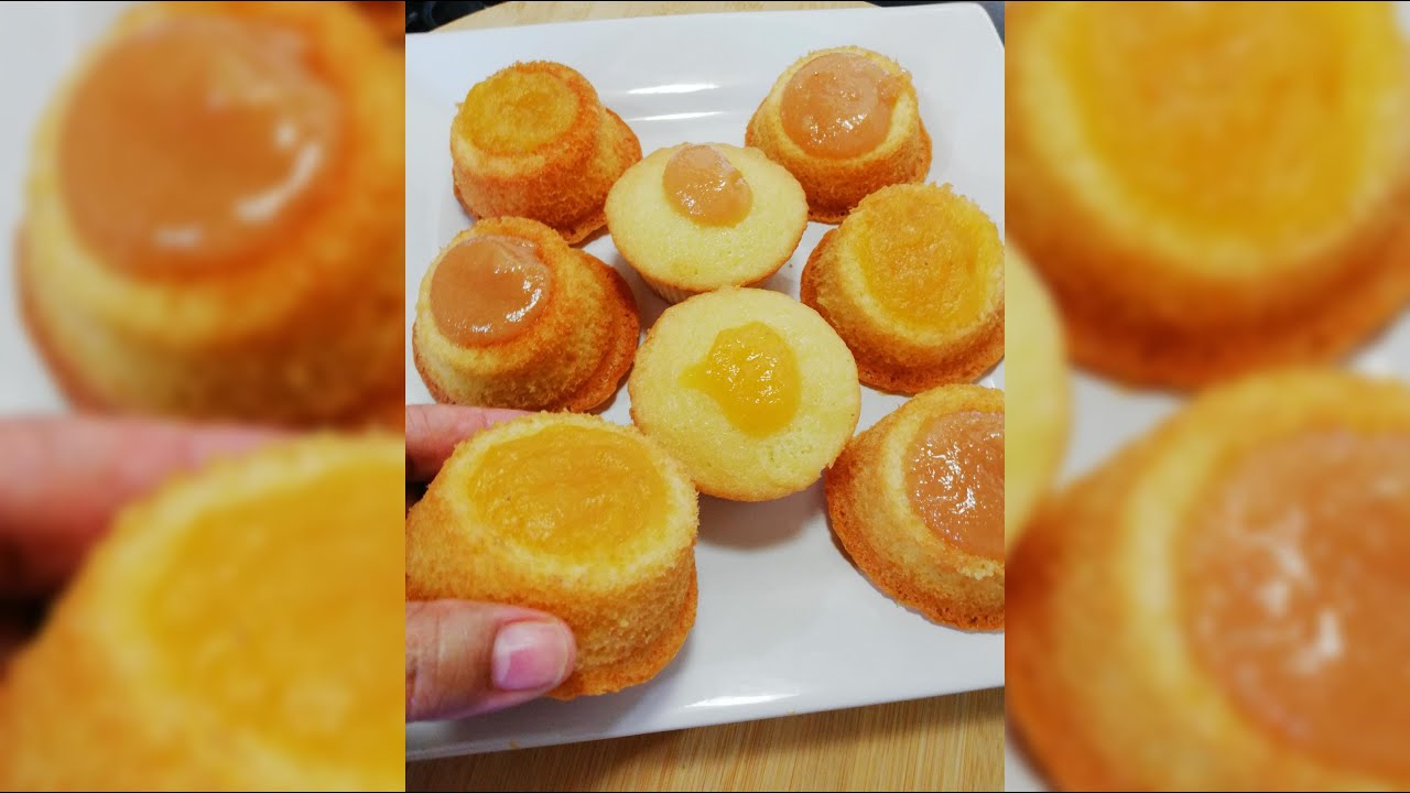Como hacer Volcan o Piscina de Mermelada de Piña y de Guayaba