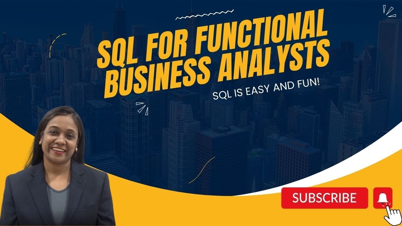 Business Analysis Training| Learn to write SQL Queries