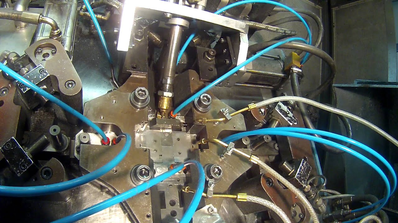 DINA 5 Zamak(zinc alloys) hot chambre multislide die casting machine 2 made by Minniti  S.N.C.