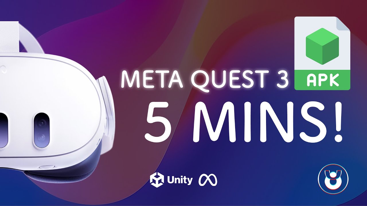 Meta Quest 3 APK in 5 Mins? Unity Setup Guide 2025!