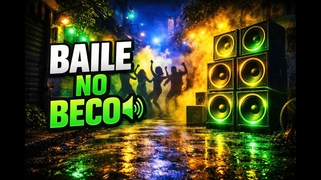 Baile no Beco 🔊 | Funk Instrumental de Rua | Grave Pesado🔊 O beco tá pegando fogo.