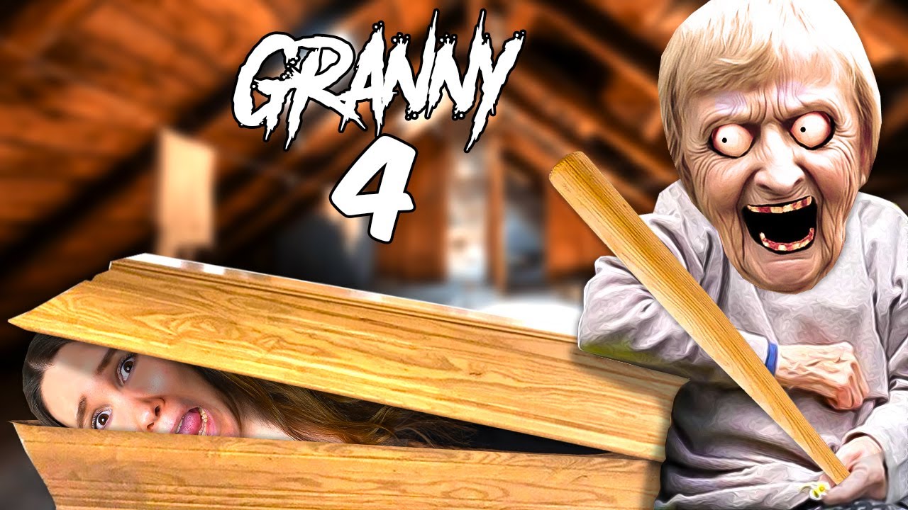 Granny Yritti HAUDATA Mut ELÄVÄLTÄ (Granny 4: kaikki lopetukset)