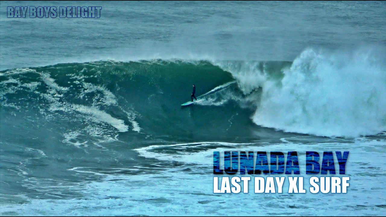 BEST Lunada Bay SURFING all Week to close out WNW XL Swell
