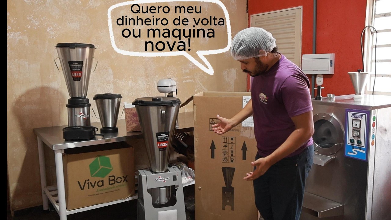 COMPREI EQUIPAMENTO NOVO E RECEBI COM DEFEITO!