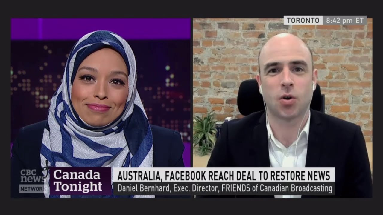 Facebook vs. Australia on Canada Tonight