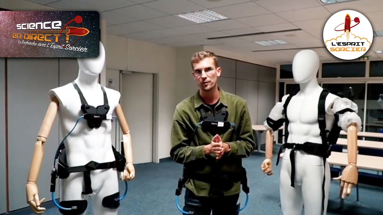 L'exosquelette au service du personnel soignant | Jean Michenaud - Science En Direct 2021