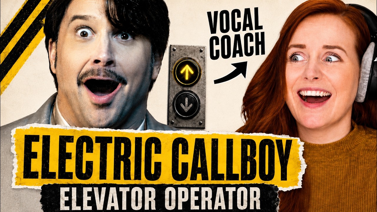Мой мозг к этому НЕ был готов 🤯 | Вокальный тренер РАЗБИРАЕТ Electric Callboy – Elevator Operator