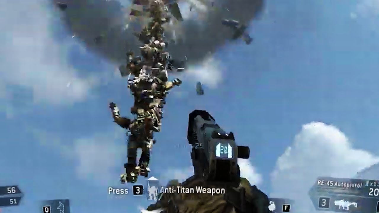 All Titans drop in Titanfall