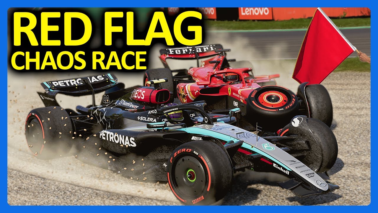 Режим карьеры F1 24: самая безумная гонка в истории... (F1 24 часть 5)