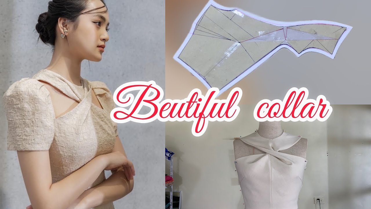 Sewing tips and tricks | How to cut and sew beutiful collar | Son Sewing