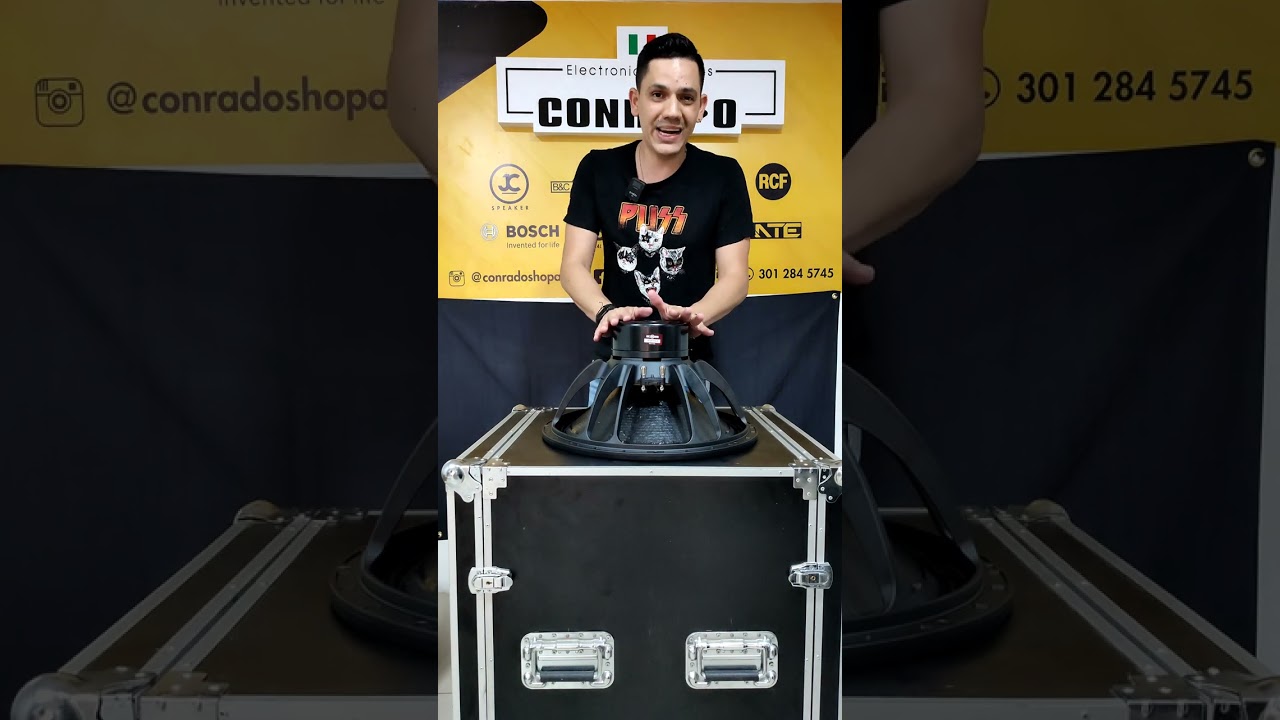 EL SUBWOOFER más  vendido del MERCADO b&c sw115 18" 