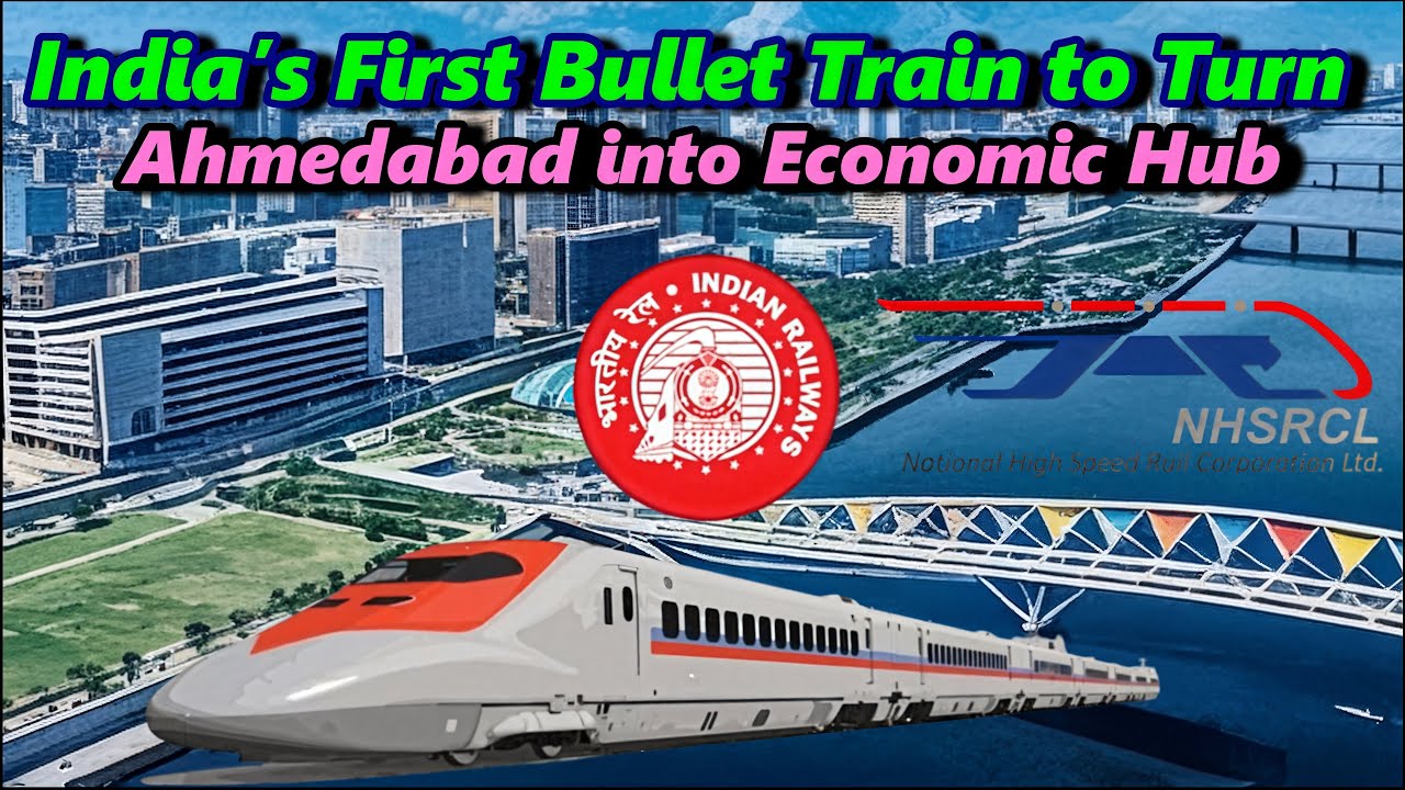 India&rsquo;s First Bullet Train to Turn Ahmedabad into Economic Hub, Set for 2026 Launch