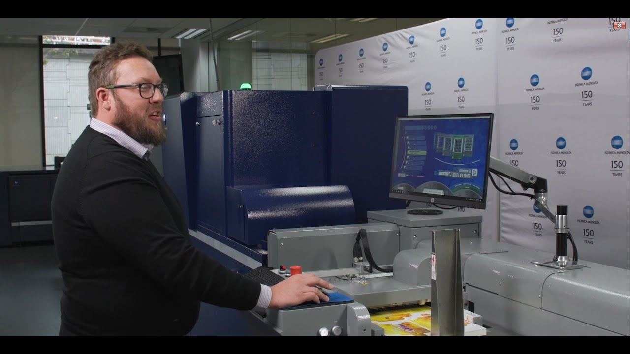 AccurioShine 3600 video demonstration