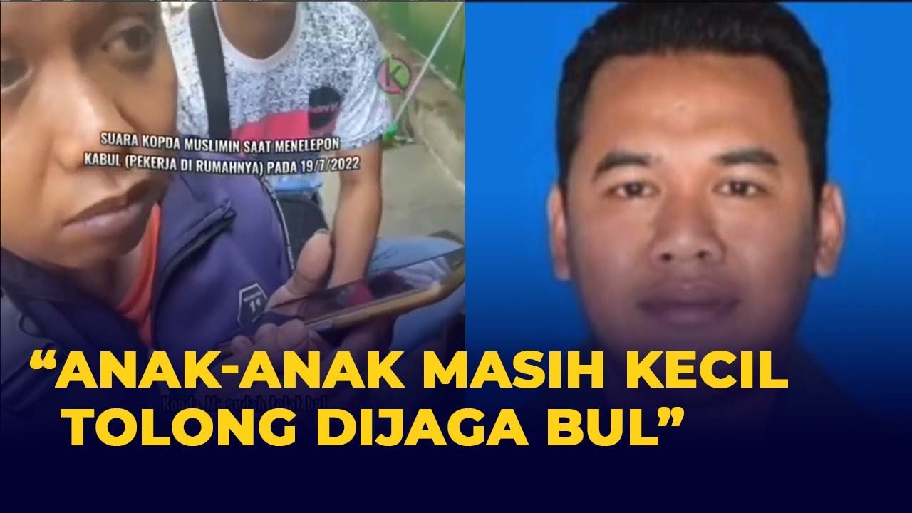 Viral Kopda M Menangis di Telepon, Minta ART Kabul Jaga Anak-anaknya