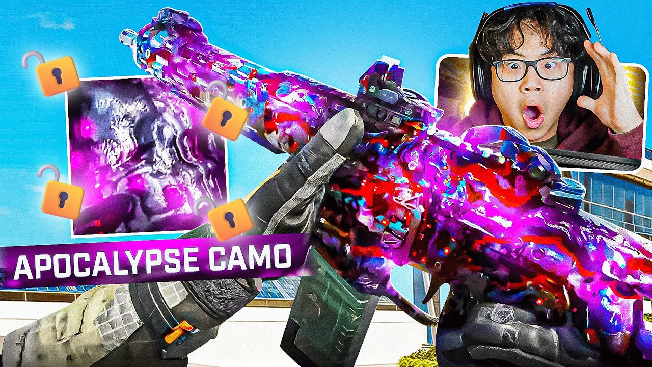 UNLOCKING the APOCALYPSE MASTERY CAMO in 1 DAY! (BO7 Mastery Camo)